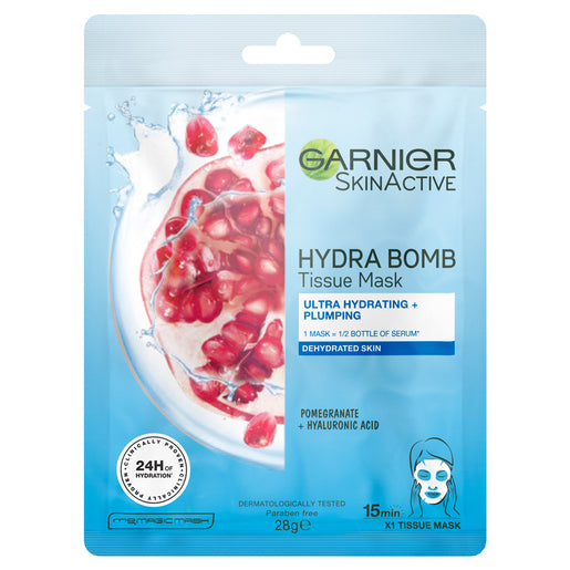 Garnier SkinActive Hydra Bomb Tissue Face Mask Pomegranate 1 ea