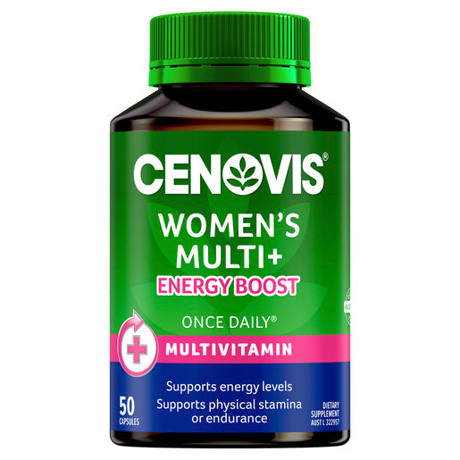 Cenovis Women's Multivitamin + Energy Boost for Women's Health - Multi Vitamin 50 capsules