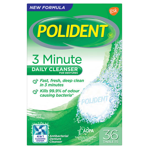 Polident Fresh Active Express 36 tablets