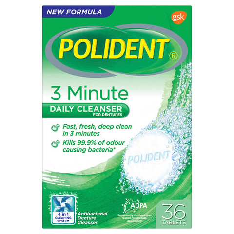 Polident Fresh Active Express 36 tablets