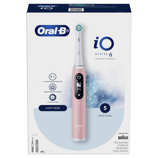 Oral-B iO 6 Series Light Rose Electric Toothbrush 1 ea