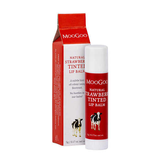 MOOGOO Lip Balm Strawberry Tinted 5 g