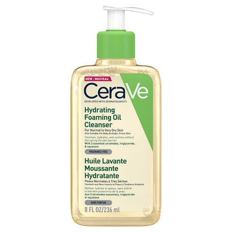 CeraVe Hydrating Foaming Oil Cleanser 236 ml