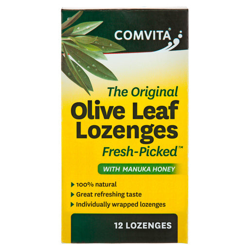 Comvita Fresh-Picked™ Olive Leaf Extract Lozenges with Manuka Honey 12 lozenges