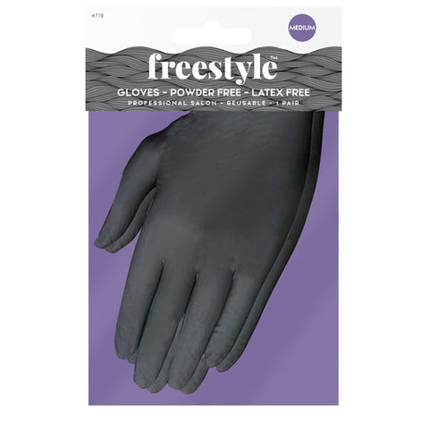 Freestyle Professional Gloves Black Medium 1 pair