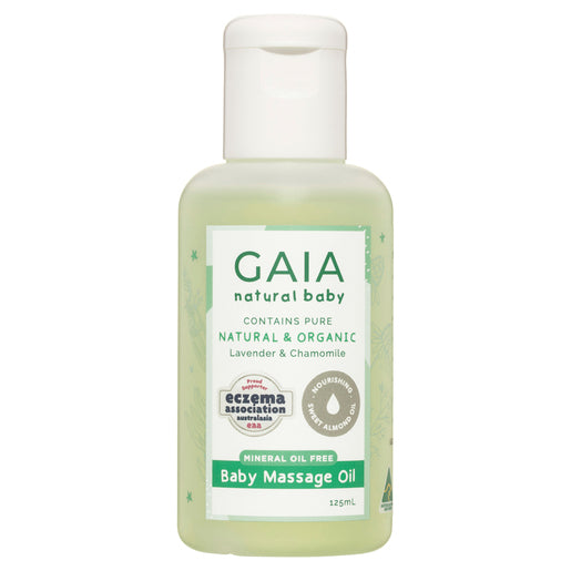 GAIA Natural Baby Massage Oil 125 ml