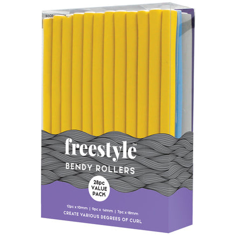 Freestyle Bendy Rollers Value Pack 28 pack