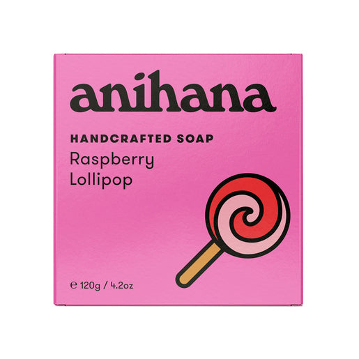 Anihana Raspberry Lollipop Handcrafted Soap 120 g