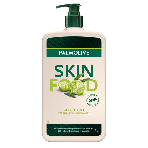 Palmolive Skin Food Body Wash Soap Desert Lime 1 litre