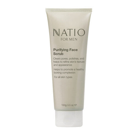 Natio Men's Purifying Face Scrub 100 g