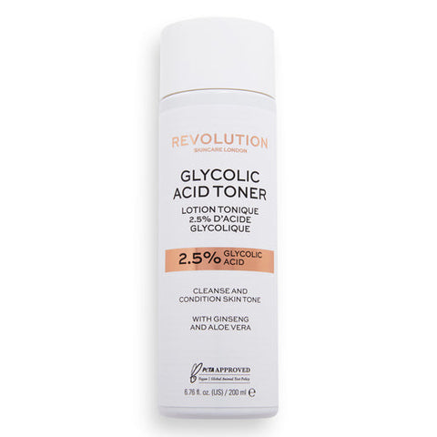 Revolution Skincare 2.5% Glycolic Acid Tonic 200 ml