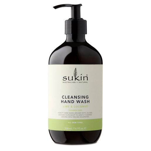 Sukin Cleansing Hand Wash Lime & Coconut 500 ml