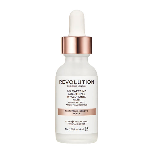 Revolution Skincare 5% Caffeine Solution + Hyaluronic Acid Targeted Under Eye Serum 30 ml