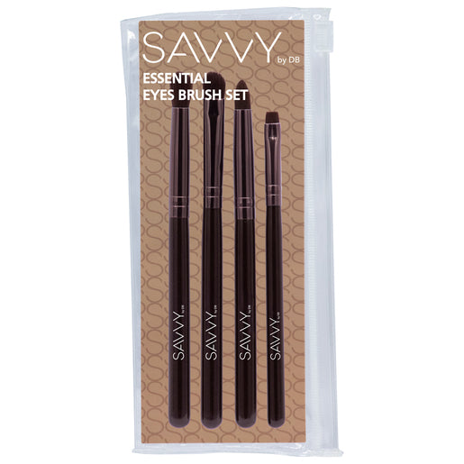 SAVVY by DB Essential Eyes Brush Set 4 pack