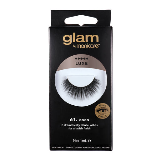 Glam by Manicare 61. Coco Mink Effect Lashes 1 pair