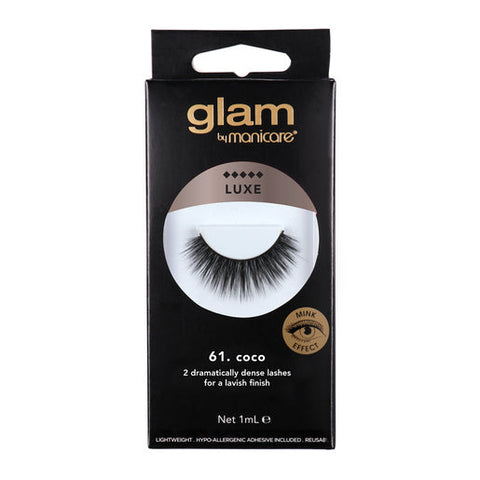 Glam by Manicare 61. Coco Mink Effect Lashes 1 pair