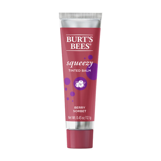 Burts Bees Squeezy Tinted Lip Balm Berry Sorbet 12.1 g