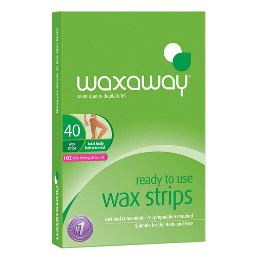 Waxaway Ready To Use Body Strips 40 pack