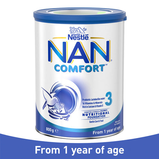 Nestle NAN COMFORT 3 Toddler Milk Drink Powder, From 1 Year 800 g