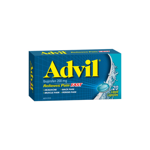 Advil Liquid Capsules 20 capsules