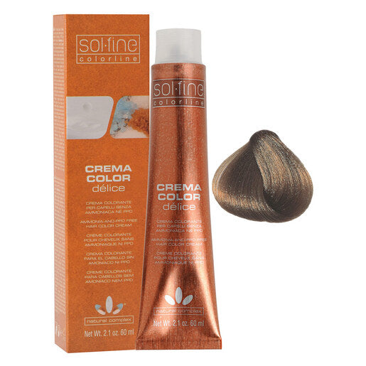 Solfine Crema Colour Délice 7 Blonde 60 ml