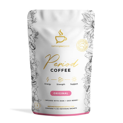 BEFOREYOUSPEAK Period Coffee Original 6g 7 pack