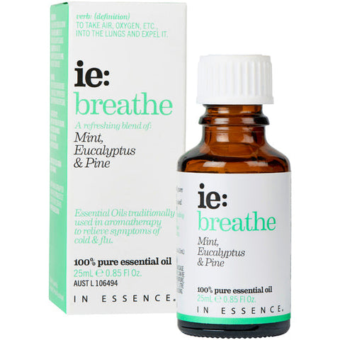 In Essence ie: Breathe Essential Oil Blend 25 ml