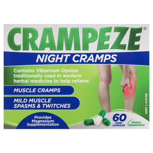 Crampeze Night Cramps 60 capsules