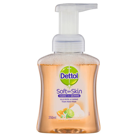 Dettol Foam Hand Wash Lime and Orange Blossom 250 ml