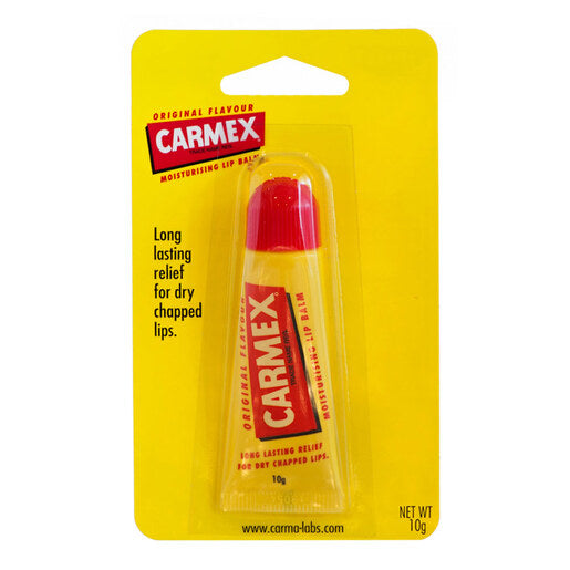 Carmex Original Flavour Moisturising Lip Balm Tube 10 g