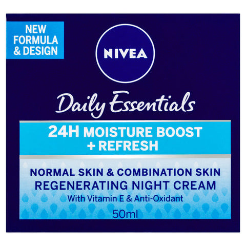 NIVEA Daily Essentials Regenerating Night Cream 50 ml