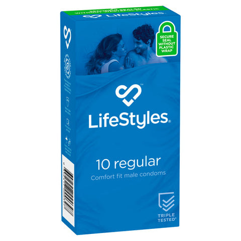 LifeStyles Regular Condoms 10 pack