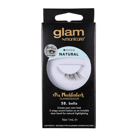 Glam by Manicare 58. Bella Flexi Style Lashes 1 pair