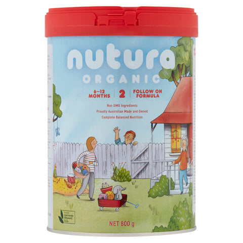 Nutura Organic Follow On Formula 800 g