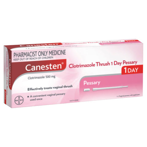 Canesten Clotrimazole Thrush 1 Day Pessary 1 ea