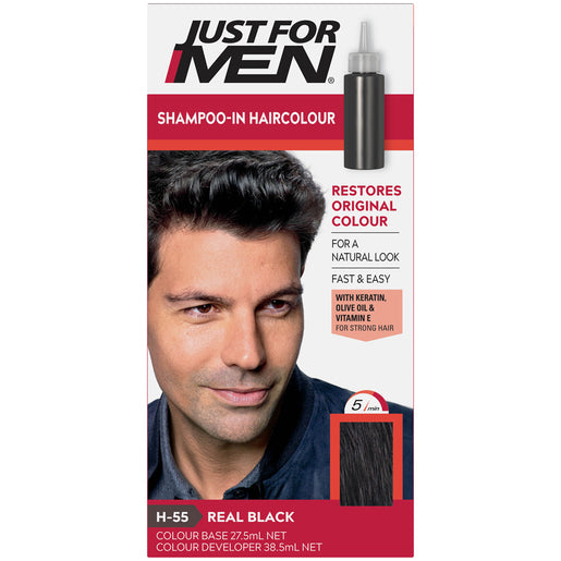 Just For Men Hair Colour Real Black 66 ml