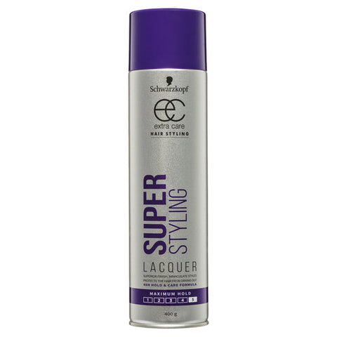 Schwarzkopf Extra Care Super Styling Lacquer Maximum Hold 400 g