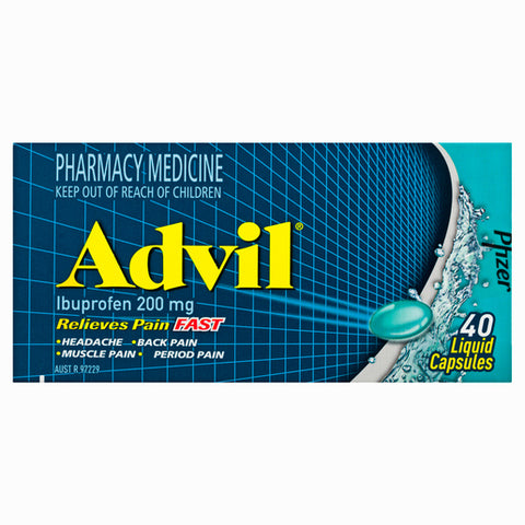 Advil Liquid Capsules 40 capsules