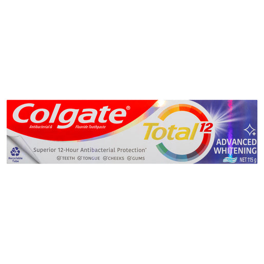 Colgate Total Advanced Whitening Toothpaste 115 g