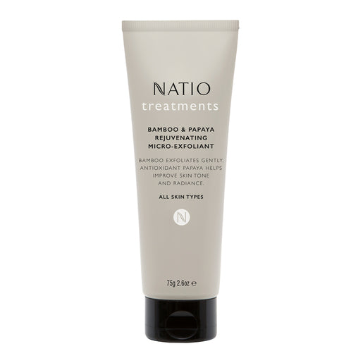 Natio Treatments Bamboo & Papaya Rejuvenating Micro-Exfoliant 75 g