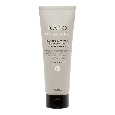 Natio Treatments Bamboo & Papaya Rejuvenating Micro-Exfoliant 75 g