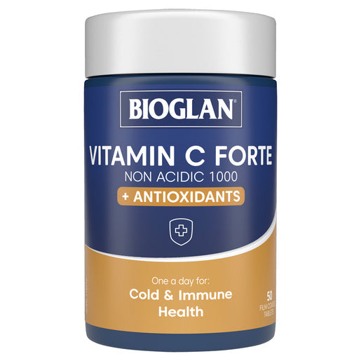 Bioglan Vitamin C Forte Non Acidic 1000mg 50 tablets