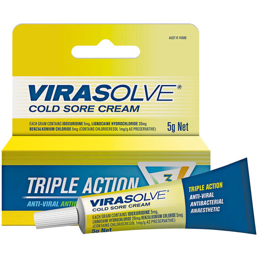 Virasolve Cold Sore Cream 5 g