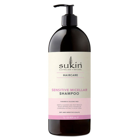 Sukin Sensitive Micellar Shampoo 1 litre