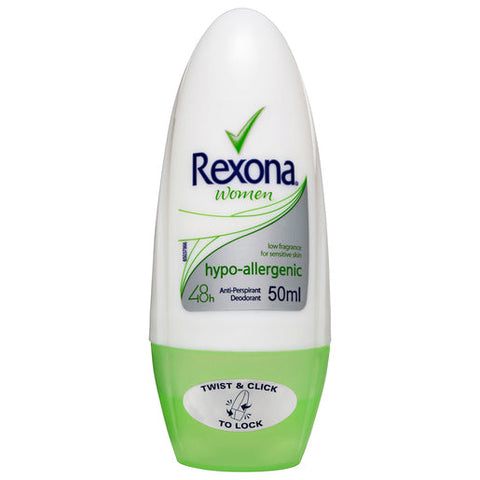 Rexona Antiperspirant Roll On Deodorant Hypoallergenic 50 ml