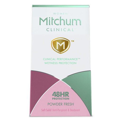 Mitchum Women Clinical Antiperspirant Deodorant Powder Fresh 45 g