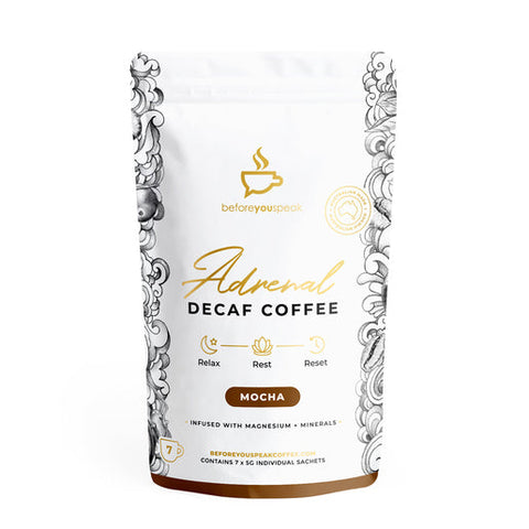BEFOREYOUSPEAK Adrenal Reset Mocha 5g 7 pack