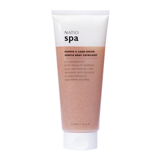 Natio Spa Papaya & Cane Sugar Gentle Body Exfoliant 210 ml