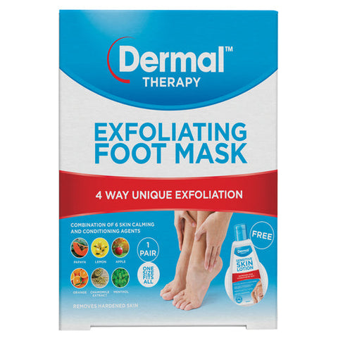 Dermal Therapy Exfoliating Foot Mask 1 pair