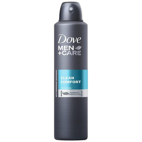 Dove Men Antiperspirant Deodorant Clean Comfort 254 ml